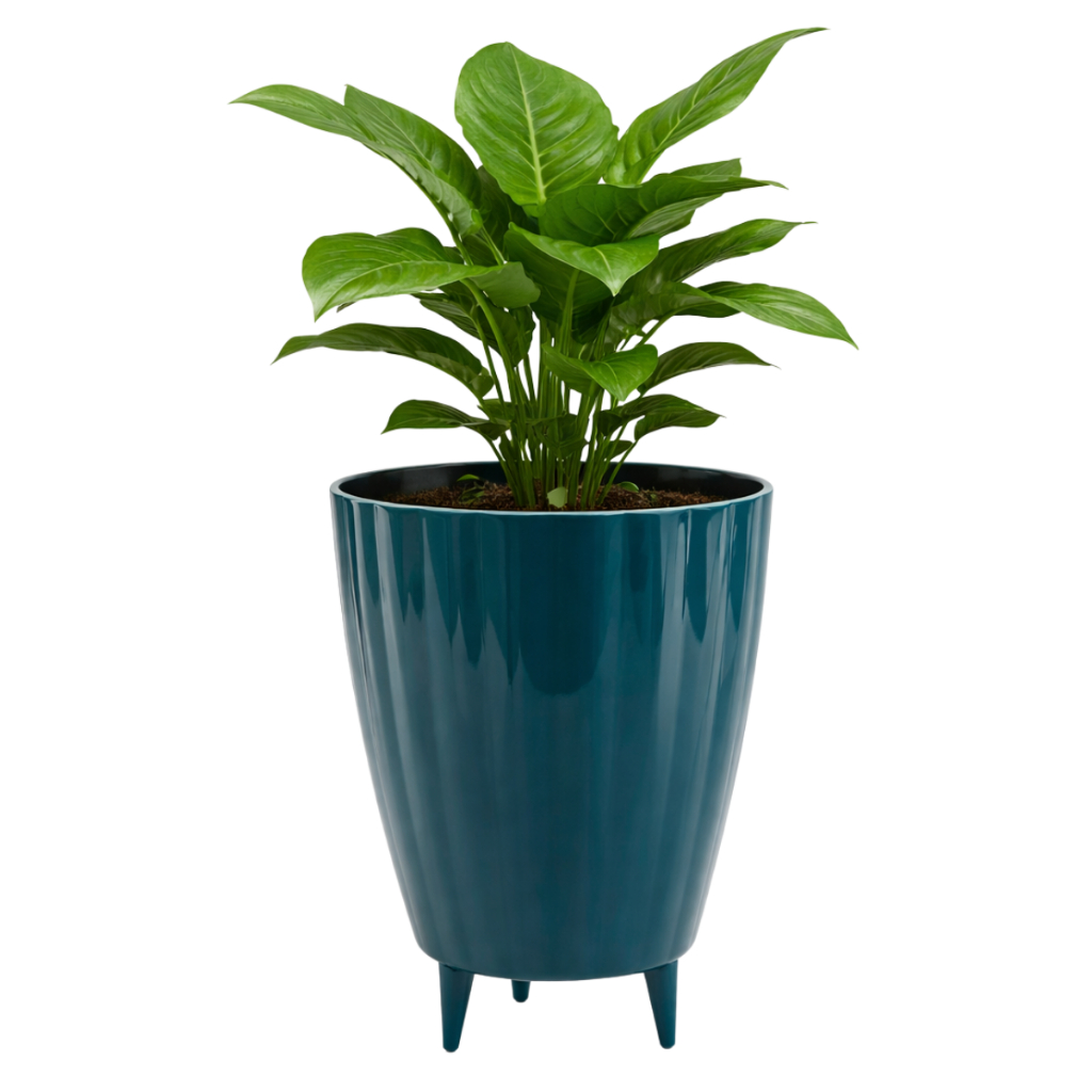 Vaso para Planta Coluna Estilo Moranga Com Pé Luxo Decorativo Moderno Jardim Sala Varanda em Oferta na Shopee
