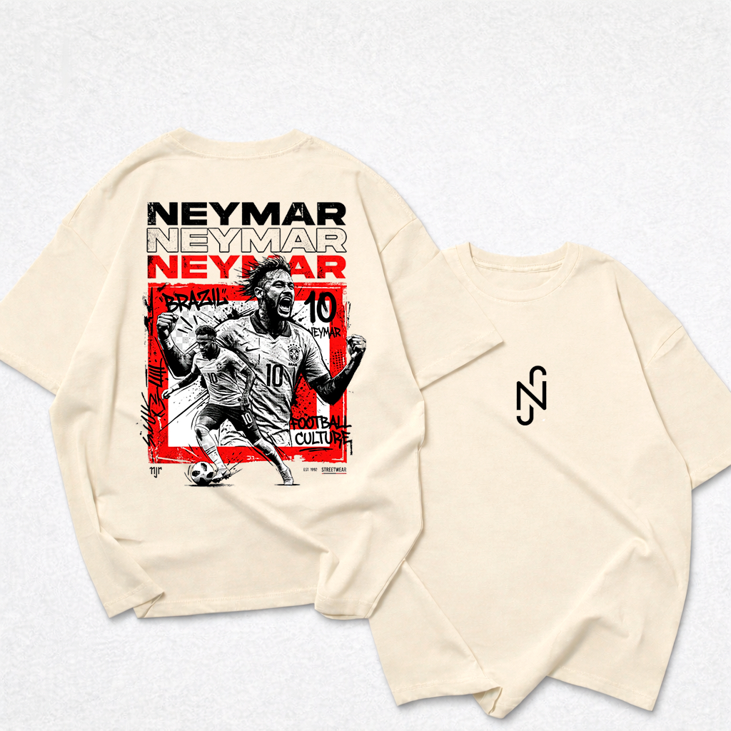 Camiseta Neymar Junior Futebol Premium 100% Algodão Conforto Unissex Njr