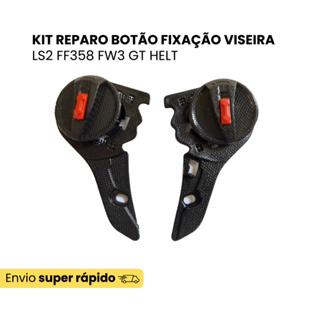 Kit Reparo Botão Fixação Viseira Ls2 Ff358 Fw3 Gt Helt em Oferta na Shopee