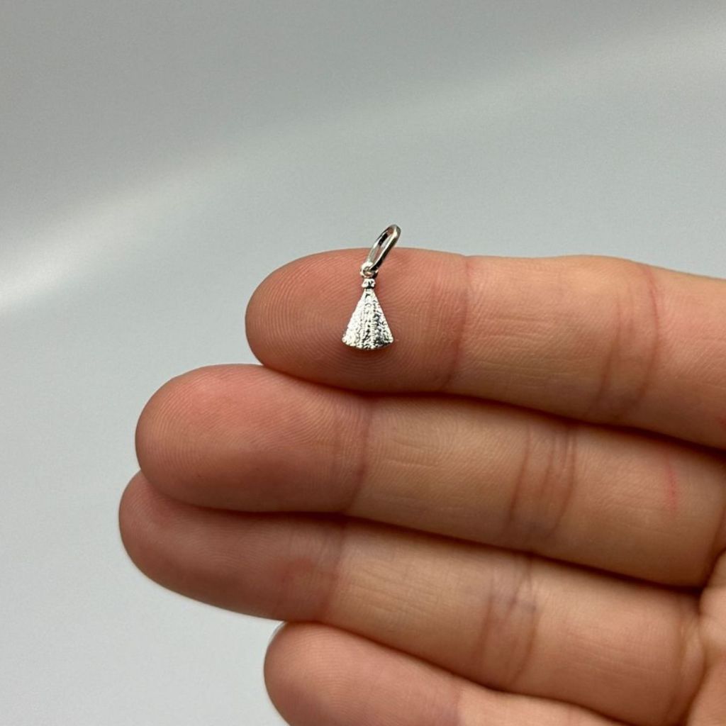 Pingente prata 925 Nossa Senhora Aparecida mini · foto 2