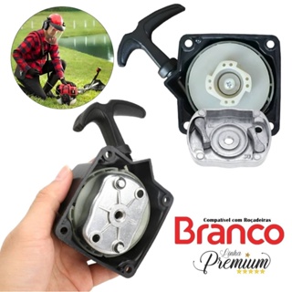 Tampa Partida + Arrastador P/ Roçadeira Branco Br43g Br52g em Oferta na Shopee