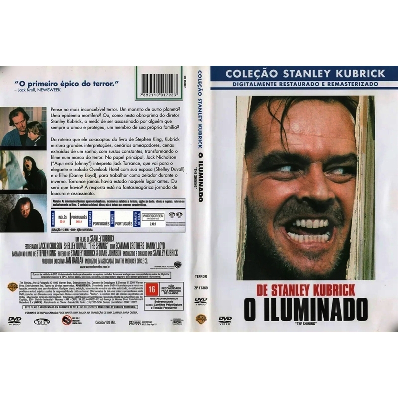 O Iluminado  Jack Nicholson Rest Dublado  leg   autorado fã made  Pense no mais inconcebível terror. Um monstro de outro