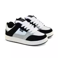 Tênis Infantil QIX AM Skate Original Escolar Cano Baixo Camurça Confortável