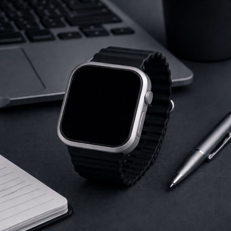 Relógio Digital Led  Pulseira Silicone Unissex  Preto em Oferta na Shopee