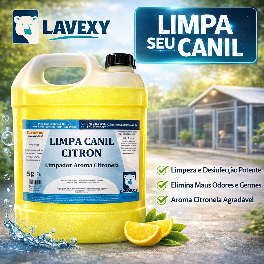 Limpa Canil Citronela Higienizador Limpador para Quintal Perfume de Longa Duração em Oferta na Shopee