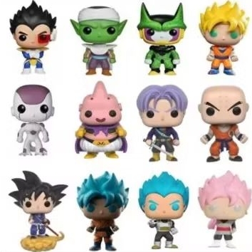 COLECIONÁVEIS DRAGON BALL Z COM CAIXA PERSONALIZADA em Oferta na Shopee