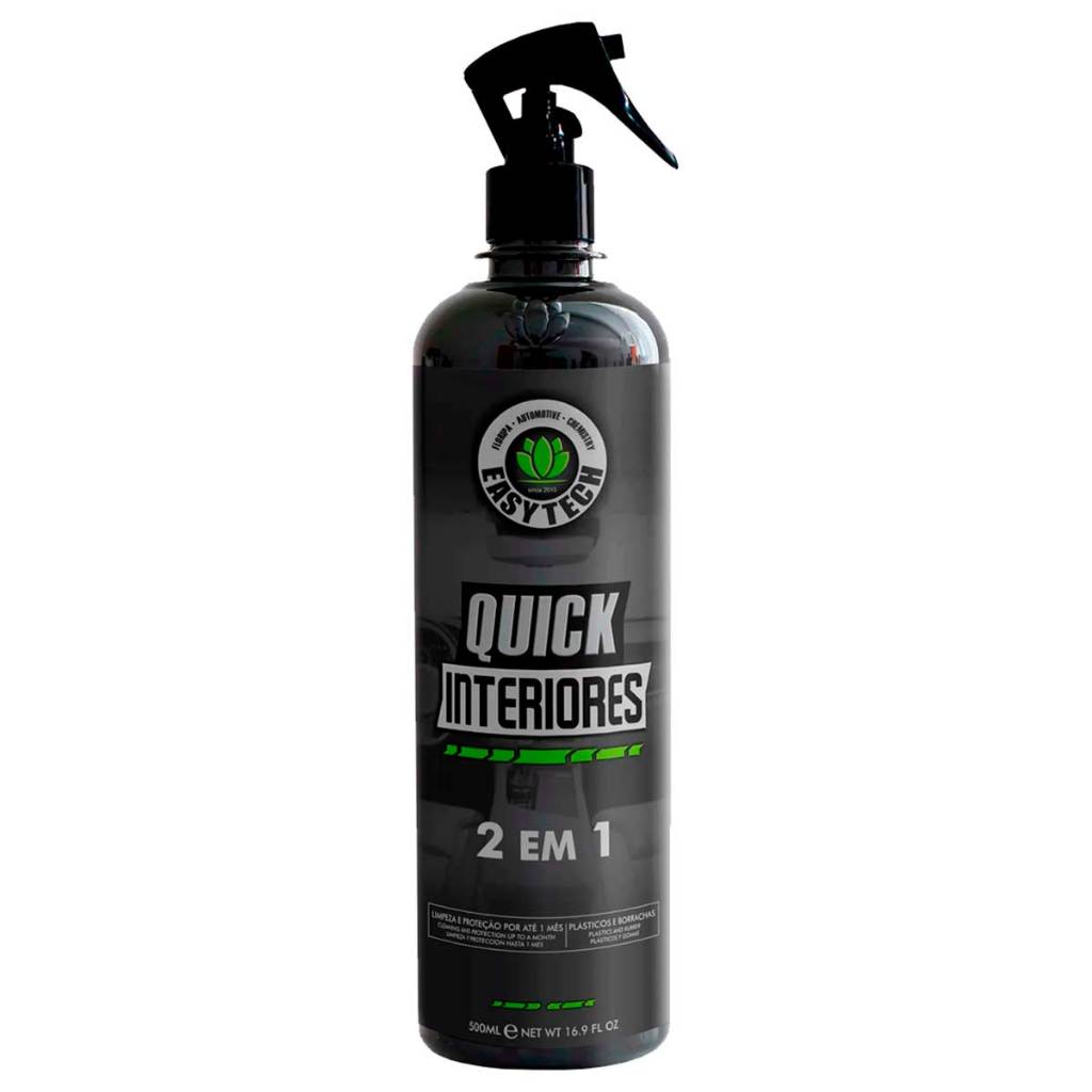 Limpador e Protetor Automotivo EasyTech Quick Interiores - 500ml