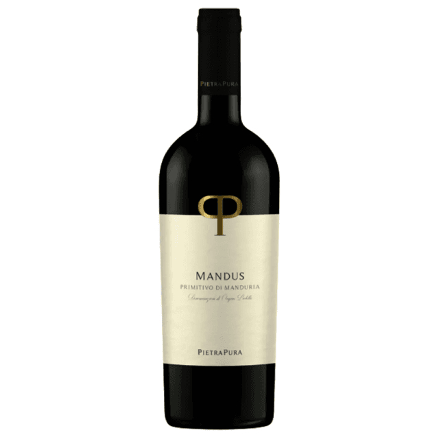 Vinho Primitivo Di Manduria Mandus Pietra Pura Italiano Tinto 750ml