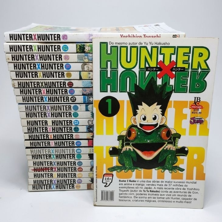 Mangá Hunter X Hunter - Volumes 1 à 21 ou 25 | Venda Avulsa - Editora JBC