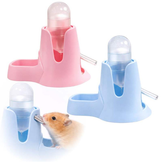 Comedouro e Bebedouro para Roedores Automático Porquinho Hamster 60ml