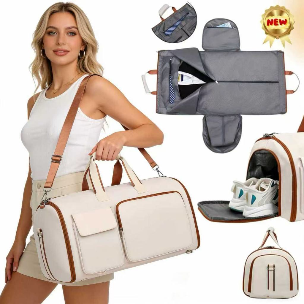 Bolsa e Mala de Viagem Organizadora e Mochila Grande 2 em 1 Dobrável Leve Impermeável Multiuso*Essencial para viagens em Oferta na Shopee