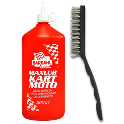 Óleo Lubrificante Corrente Bardahl Maxlub Kart Moto + Escova de Limpeza
