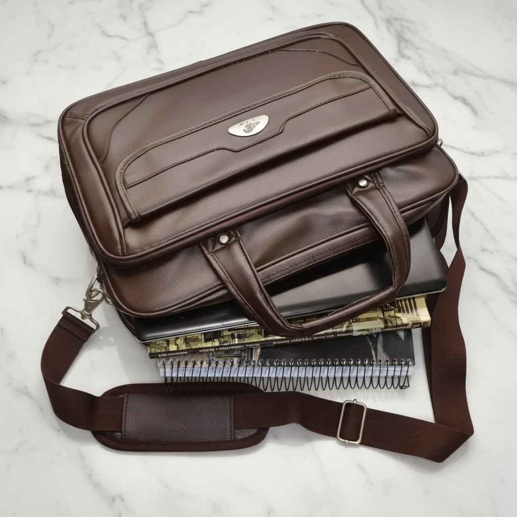 Pasta Masculina Para Trabalho Laptop Livros Notebook 15.6