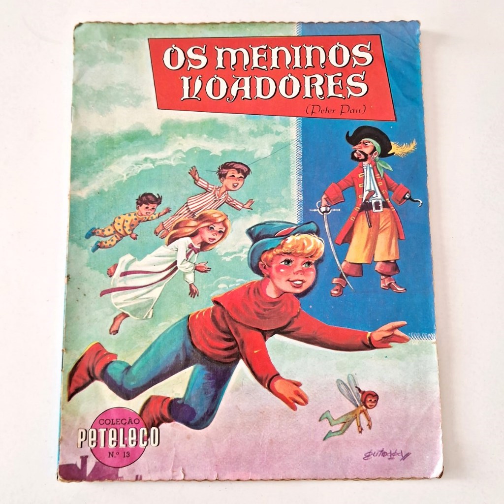 Livro Os Meninos Voadores Peter Pan Coleção Peteleco 1965