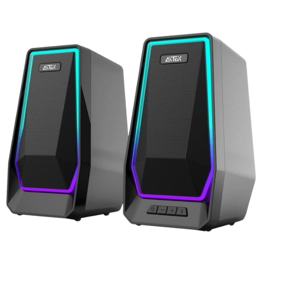 Caixa de Som Gamer RGB ANTER ACS-4509 Áudio Estéreo Potente em Oferta na Shopee