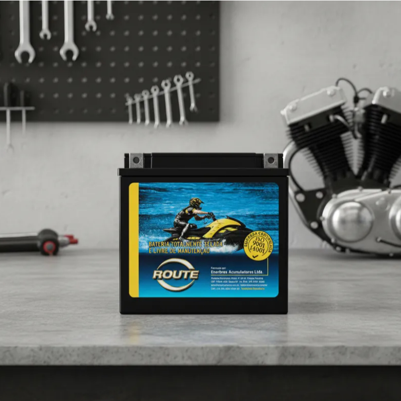 Bateria Route Dyna Super Glide Custom 1600cc (ytx20l-bsma)
