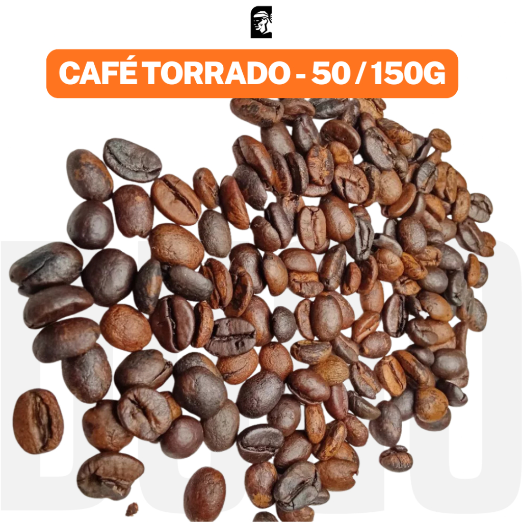 Café em Grão 150g Torrado – Sabor Forte e Aroma Marcante – Fresco em Oferta na Shopee