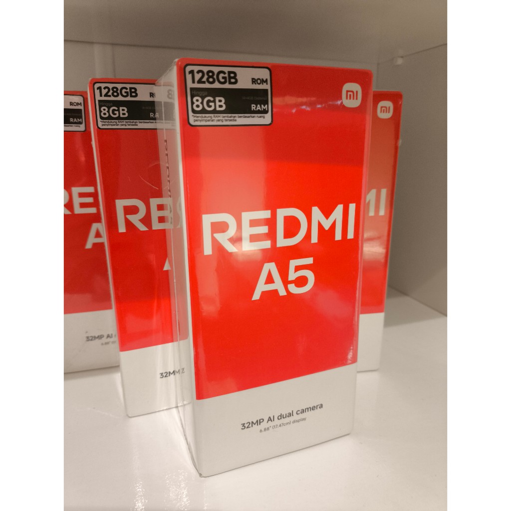 Xiaomi Redmi A5 4G Dual Sim 128GB/8GB RAM ou 64GB/6GB RAM, Tela 6.88
