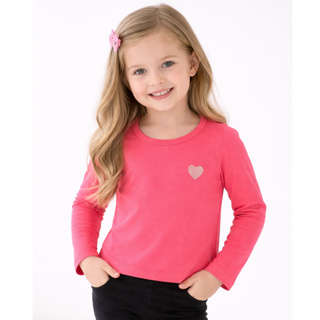 Blusa Inverno de Ribana Confortável Menina - JD Kids - 3818 em Oferta na Shopee