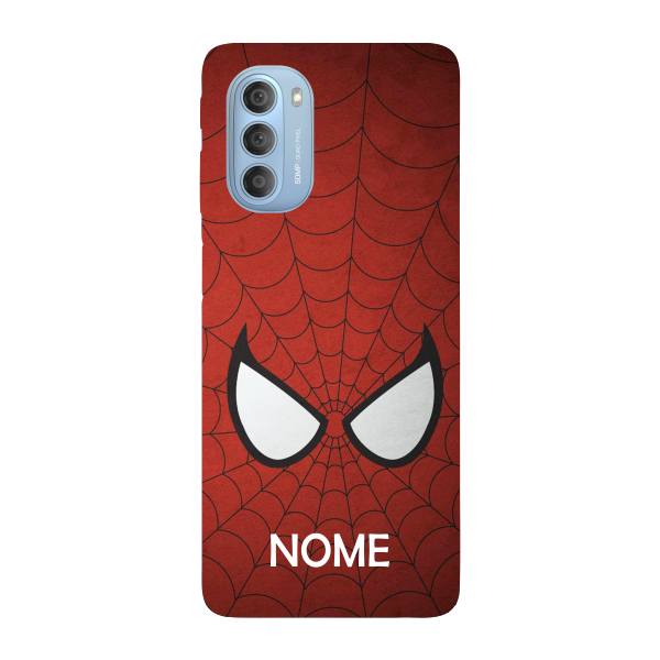 Capinha para Moto G51 Anti Impacto Personalizada - Homem Aranha Spider Man com nome