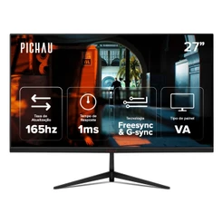 Monitor Gamer Pichau Athen V4 Ultra, 27 Pol, VA, QHD, 1ms, 165Hz, HDMI/DP, PG-ATH27V4U-BL04