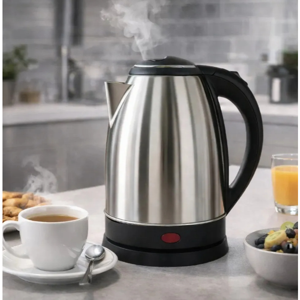 Chaleira Elétrica Jarra Café Chá Inox 110v