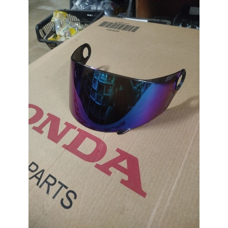 Viseira Capacete Helt Racer MT Thunder LS2 ff358 ff396 fw3 Camaleão Iridium Polivisor (Unidade)