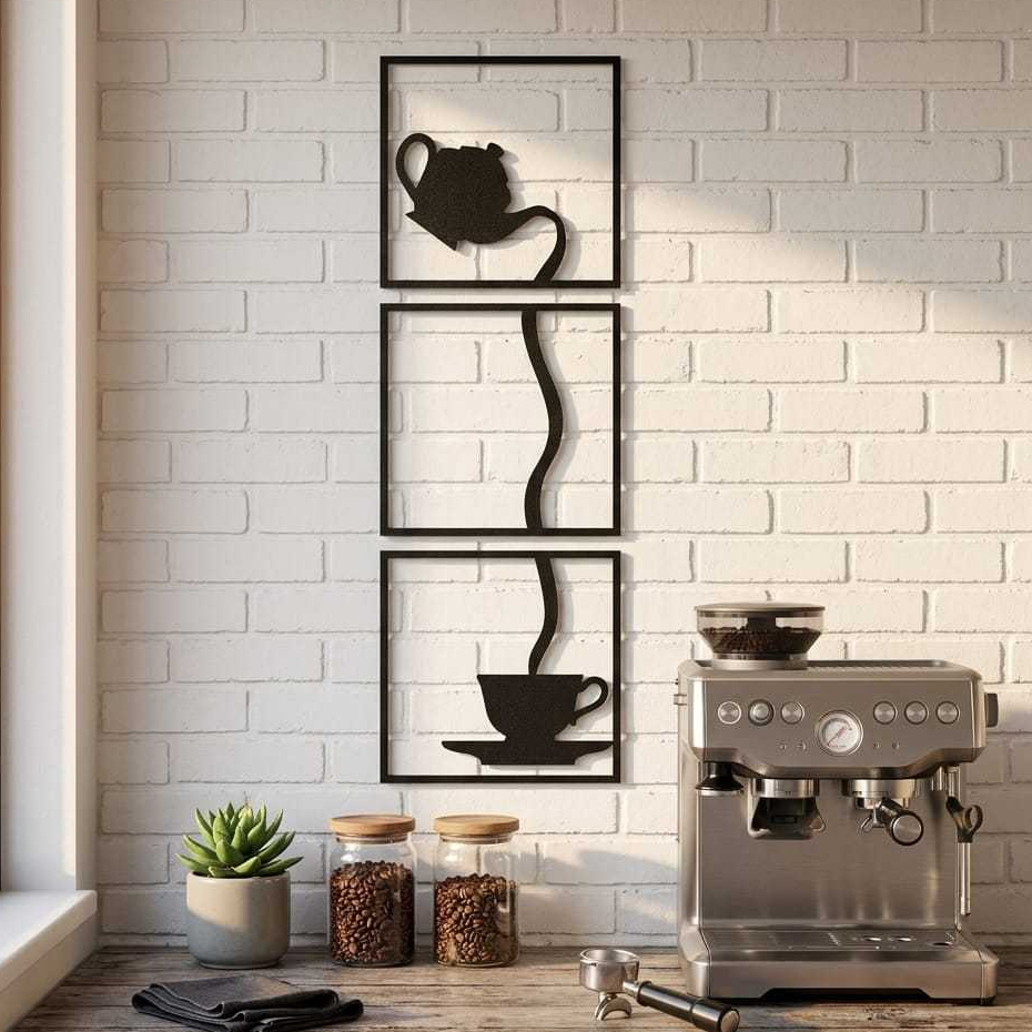 Conjunto Decorativo para Cantinho do Café com Design Moderno e Acabamento Premium