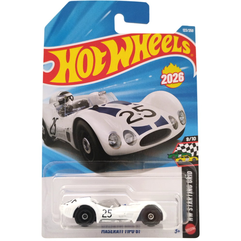 Miniatura Hot Wheels Maserati n.25 Tipo 61 - HW STARTING GRID