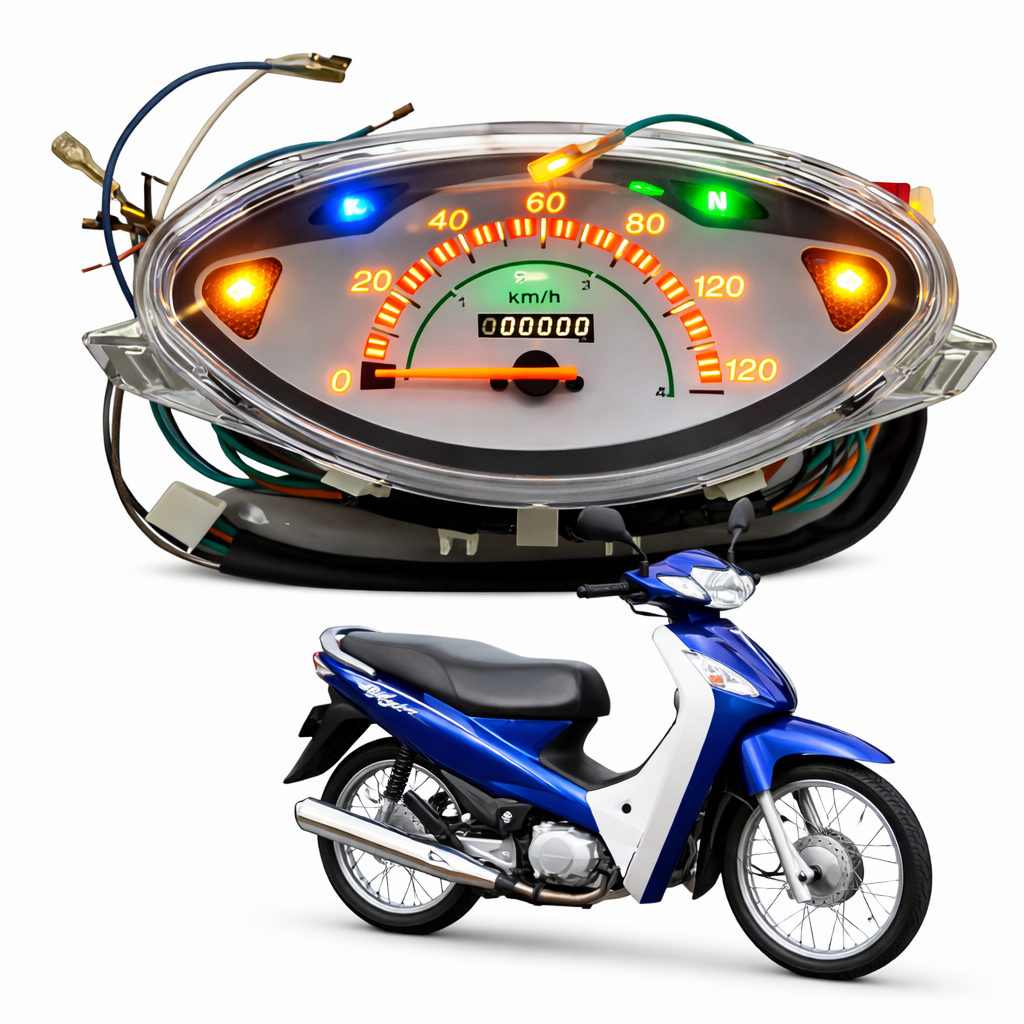 Painel Completo C100 Biz 1998 1999 2000 2001 C/ Chicote Modelo original em Oferta na Shopee