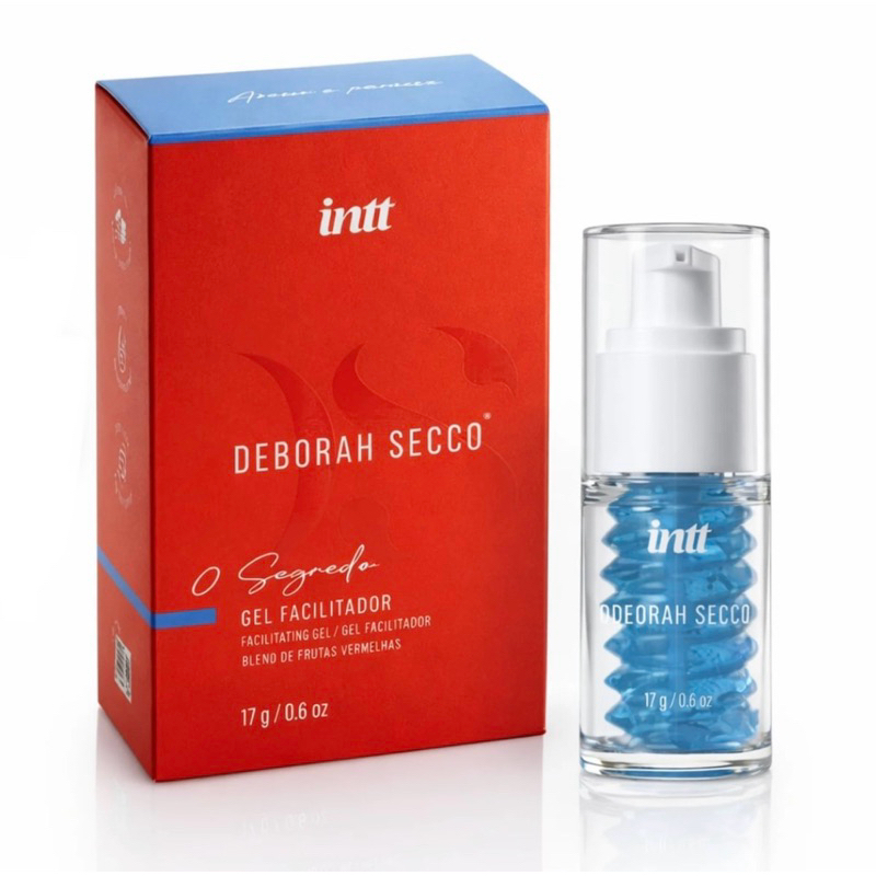Gel O SEGREDO 17G Deborah Secco Gel Facilitador Anal da Linha de produtos Deborah Secco INTT