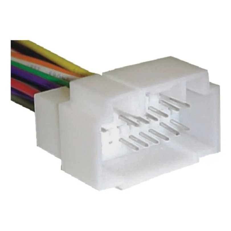 Chicote Radio Honda ACCORD /FIT /HRV /CRV /WRV /ODYSSEY /LEGEND /CIVIC /CITY /PRELUDE -14 Fios 20 Vias Fêmea