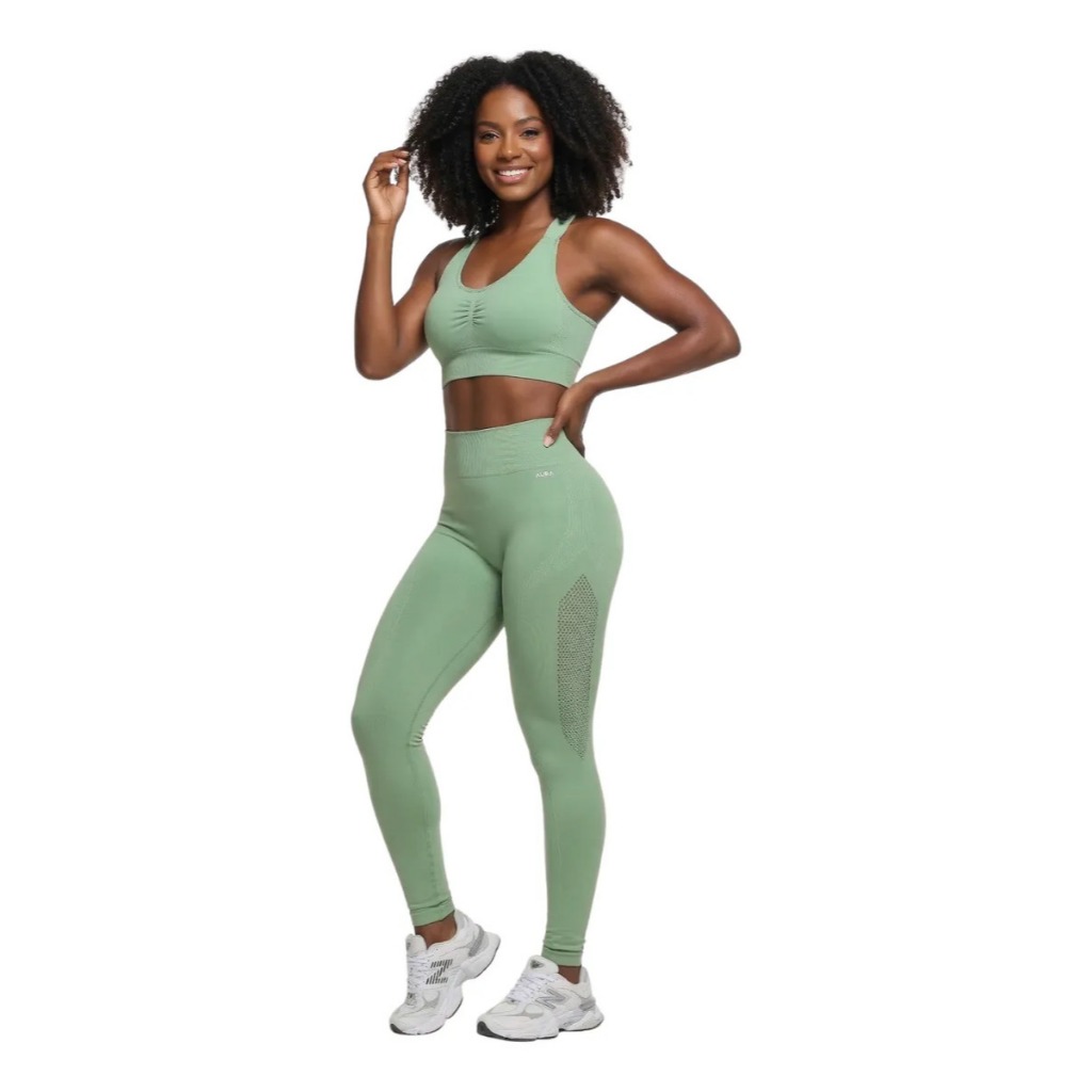 Calça legging feminina Calça Leg Selene Original Fitness Sem Costura Levanta Bumbum
