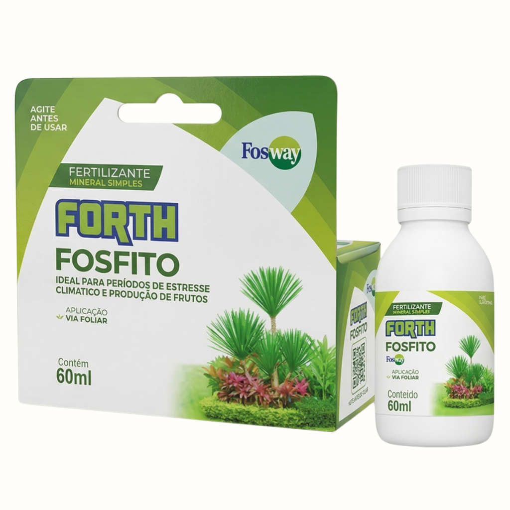 Fertilizante Concentrado Adubo Forth Fosfito FosWay 60ml