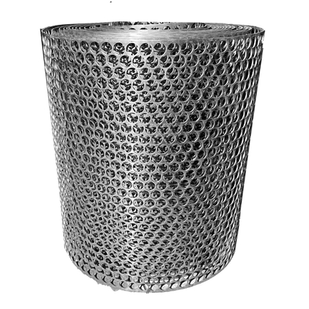 Tela moeda Aço inox 60cm REFORÇADA 2,50mm ESPESSURA (4 até 7 metros de comprimento)