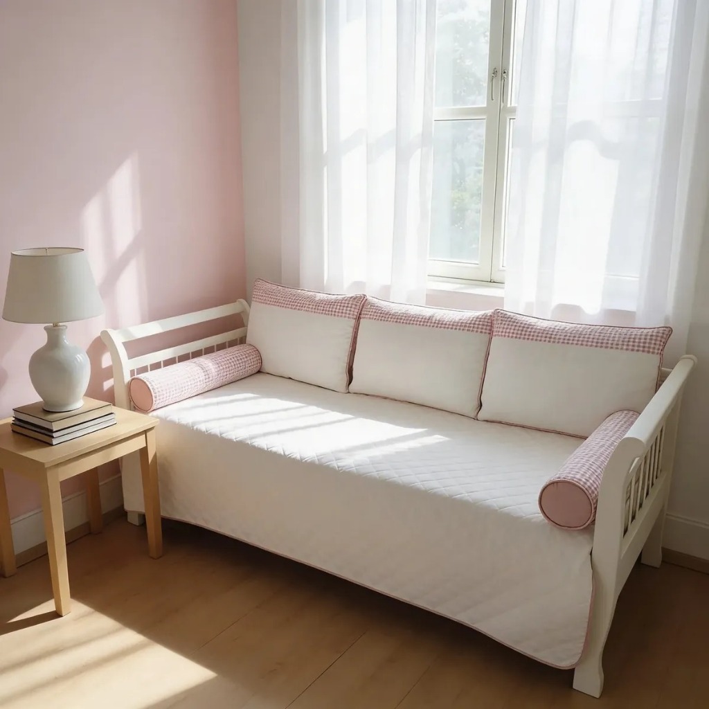 Cama Baba Auxiliar 6 Peças Estampas Modernas 100% Algodão Unissex