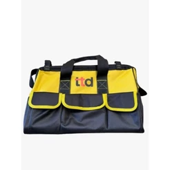 Bolsa Mala Para Ferramentas Eletricista Pedreiro Instalador Ttd 16 Bolsos