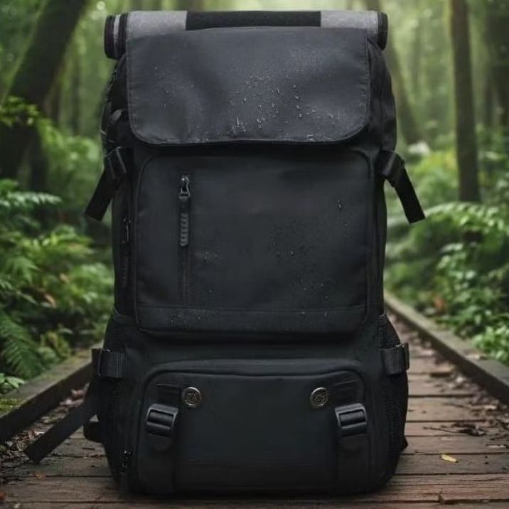 Mochila Multifuncional impermeável importada Mala ou Mochila camping