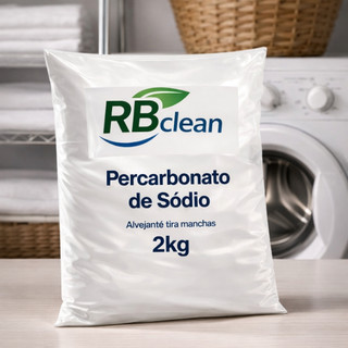 Percarbonato de Sódio 100% Puro Limpeza Em Geral Tira Manchas Roupas Brancas 500g/1kg /2kg