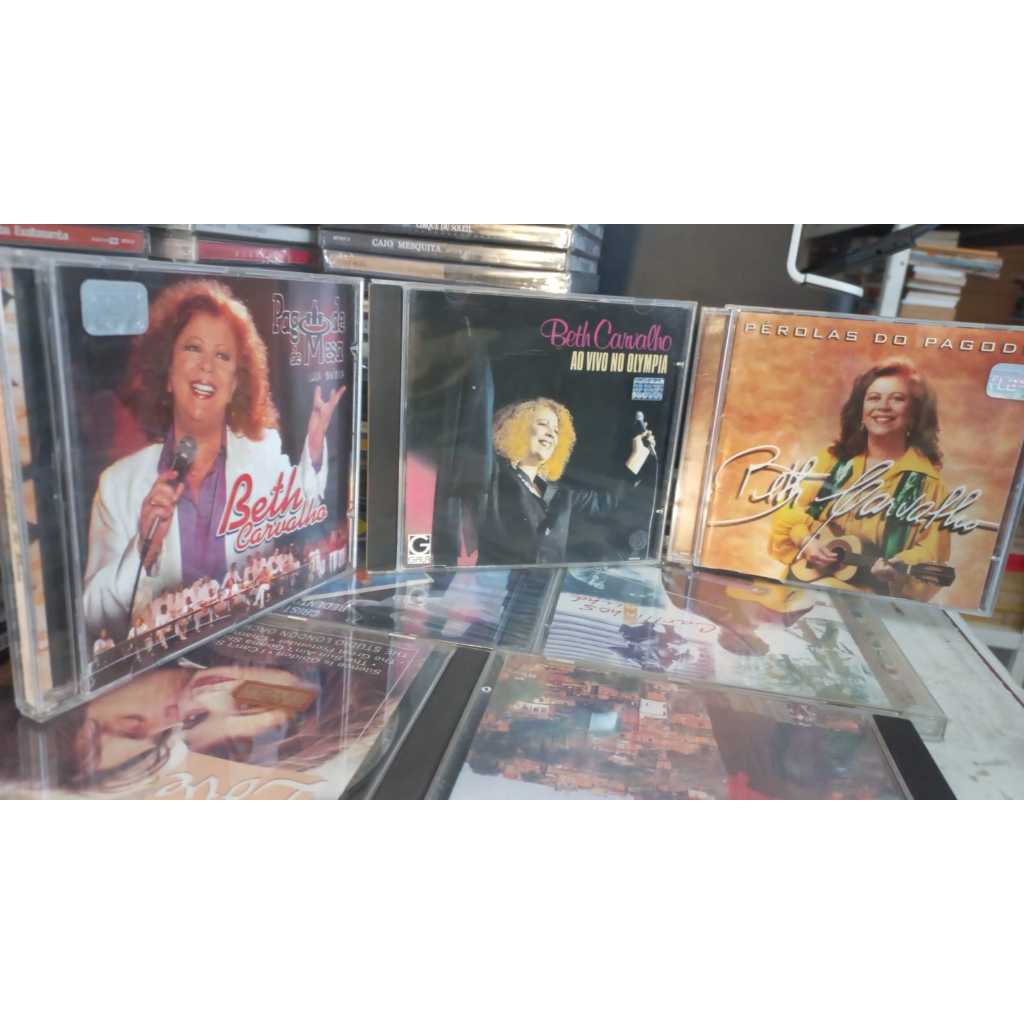 Cds Beth Carvalho ao vivo no Olympia - Perolas do pagode - Pagode de mesa Ótimos