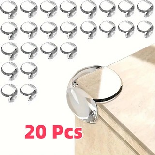 4/12/20 Peças Quadrado/Rotundidade Protetor De Quina Silicone Mesa Segurança Para Criança…