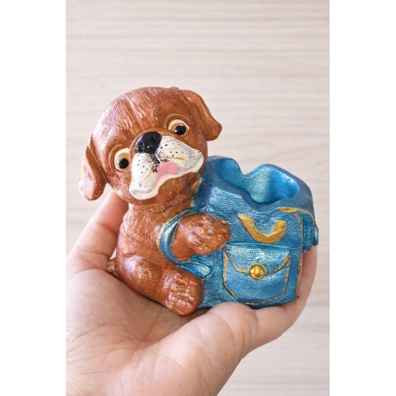 Porta treco doguinho - Porta joias - doguinho - Bulldog - Bulldog  fofinho