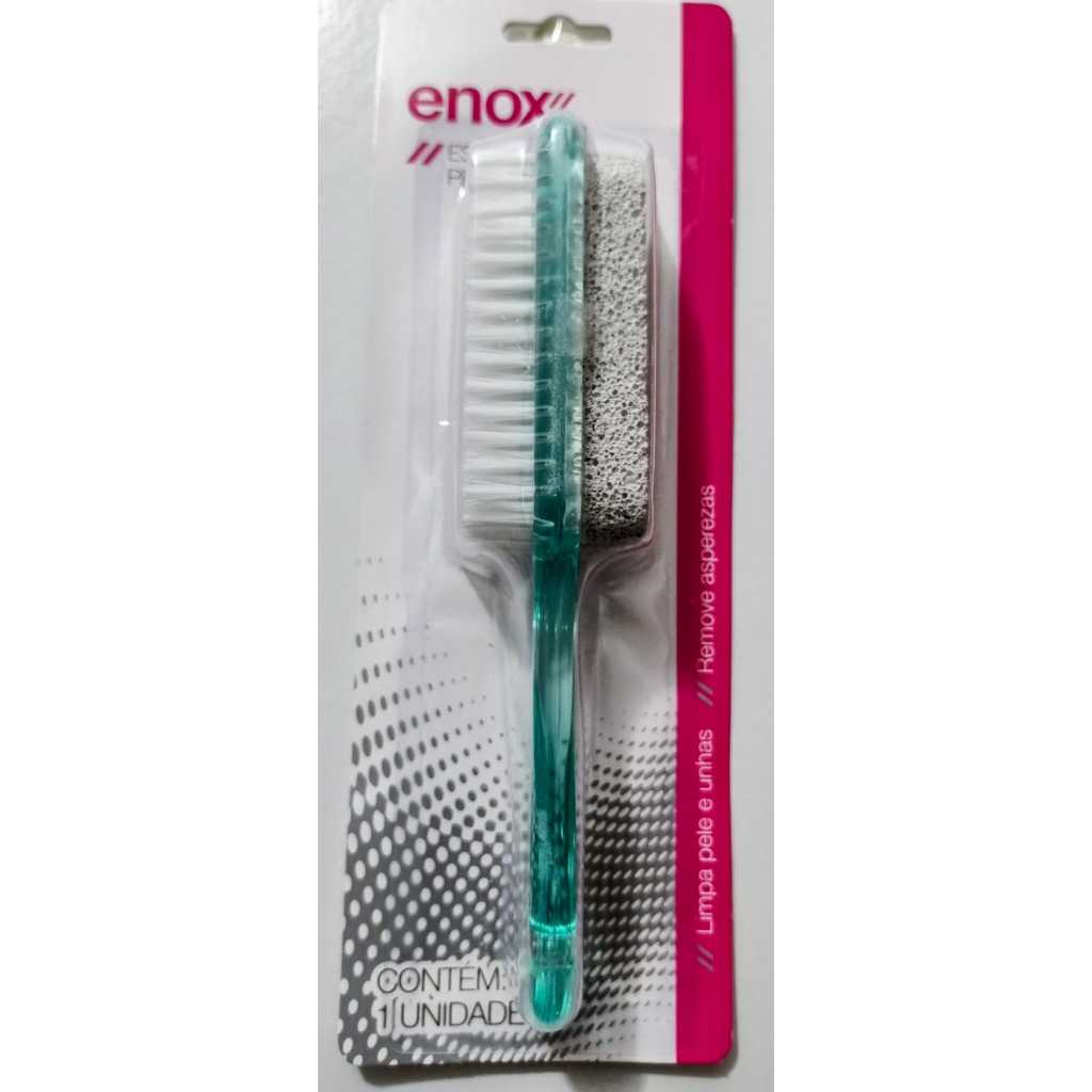 Escova para Pés com Pedra Pomes Enox/Ricca 726