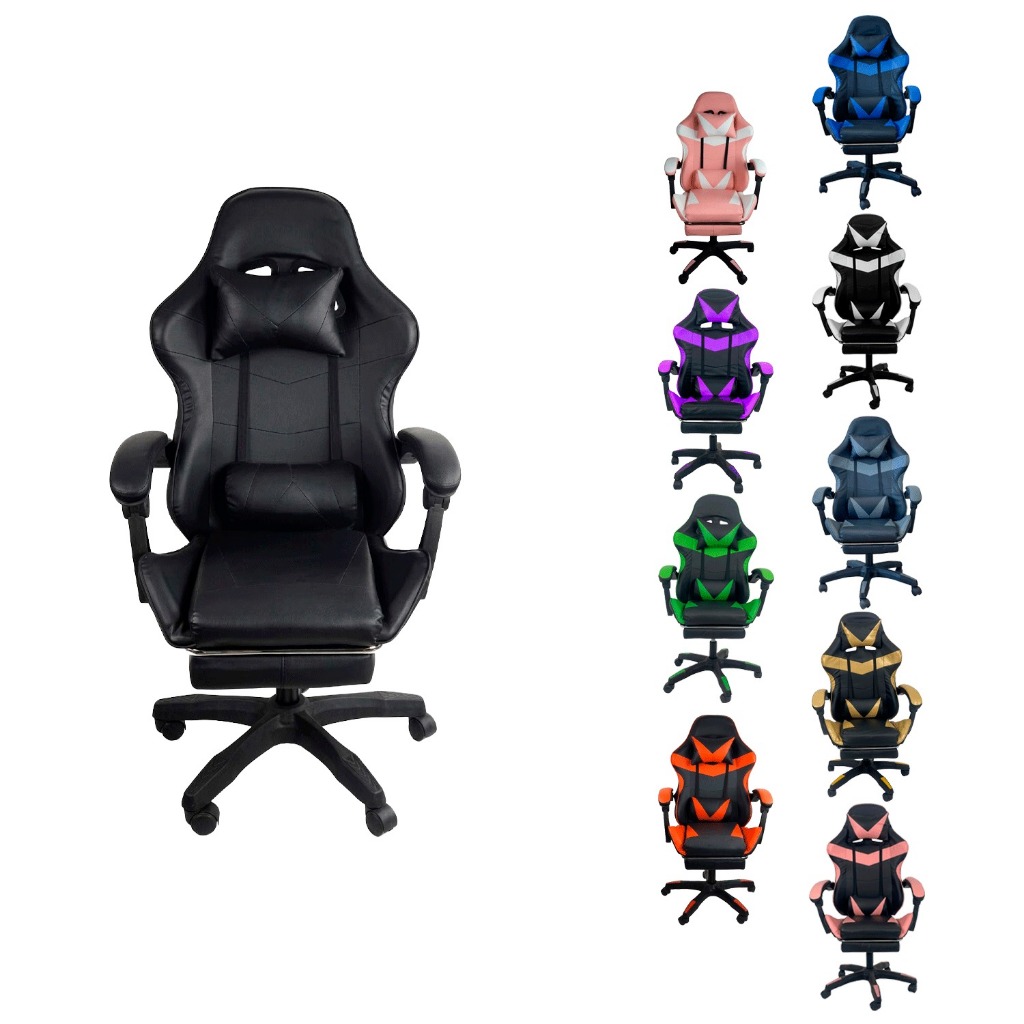 Cadeira Gamer Stillus Ergonômica Oficial Apoio de Pés