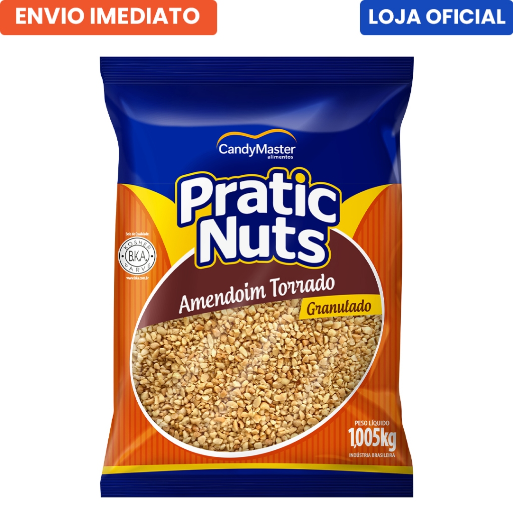 Amendoim Torrado Granulado 1,005 Kg