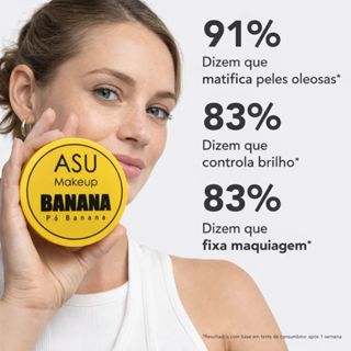 Kit 12 Pó Banana Matte Profissional | Ideal para Revenda | Controle de Oleosidade | Longa Duração em Oferta na Shopee