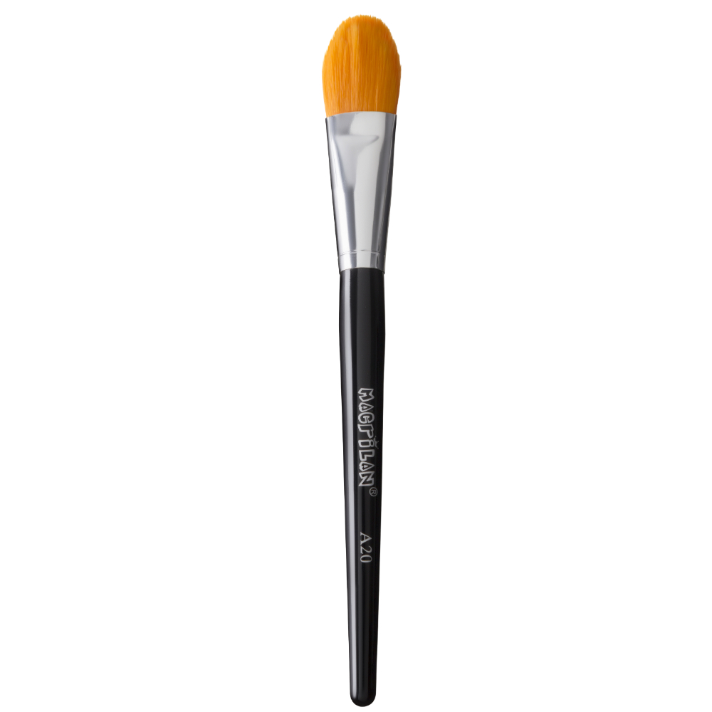Pincel Triangular Grande Para Base Linha Max - Macrilan - A20