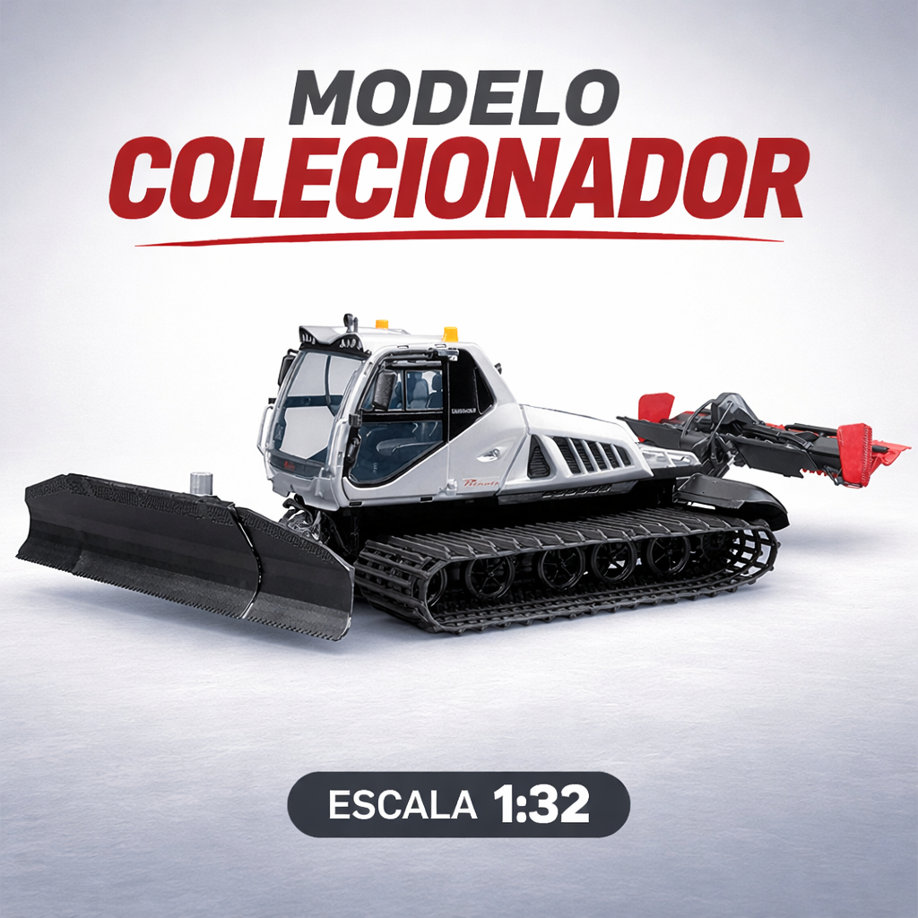 Miniatura Trator de Neve Prinoth Leitwolf 1:16 Bruder - Réplica Funcional Oficial Original 02545