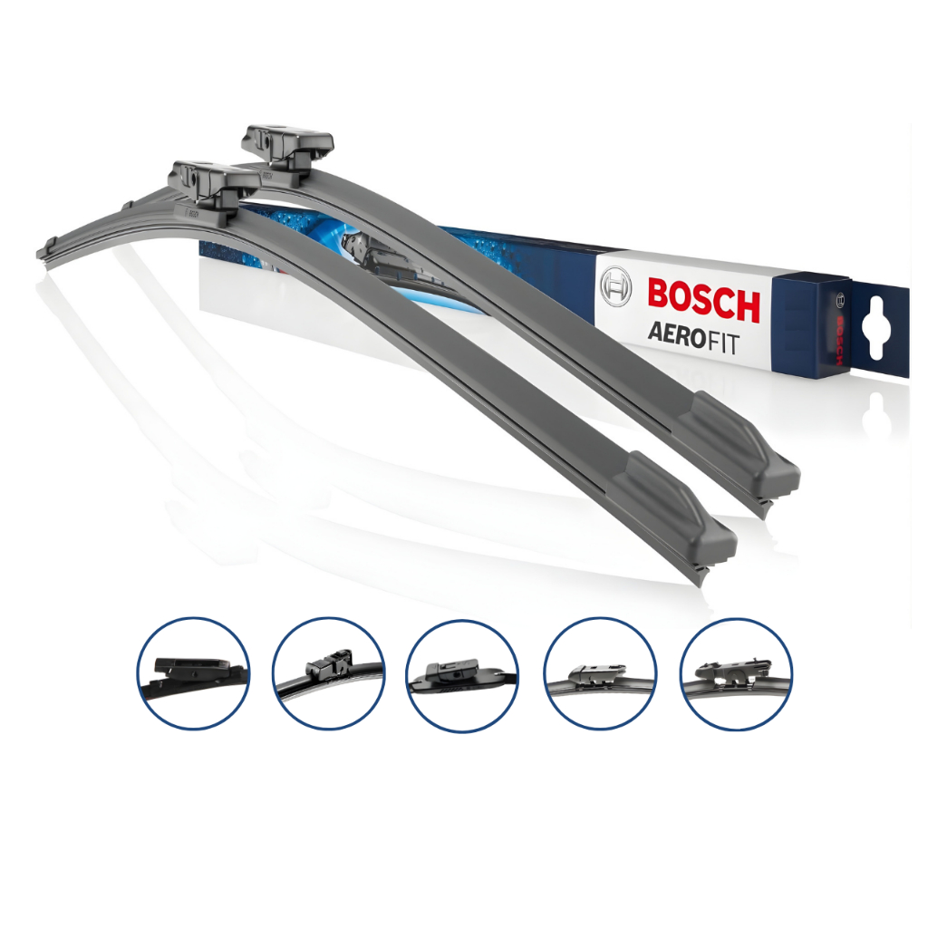 Limpador de Parabrisa Par Dianteiro Palheta Carro Paleta Original Bosch SD Encaixe Click