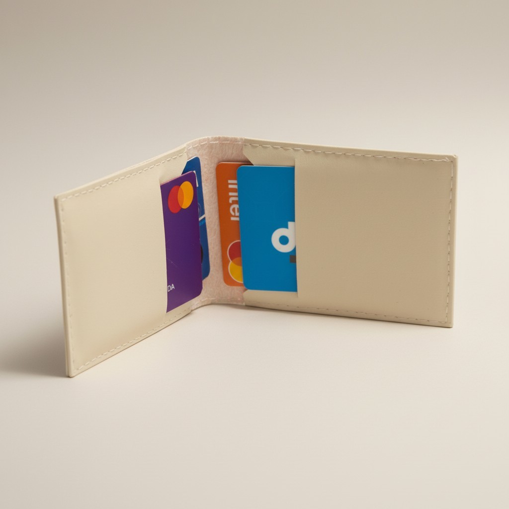 Hiper kit 20 Porta cartão feminino Masculino Carteira Slim dia das maes em Oferta na Shopee